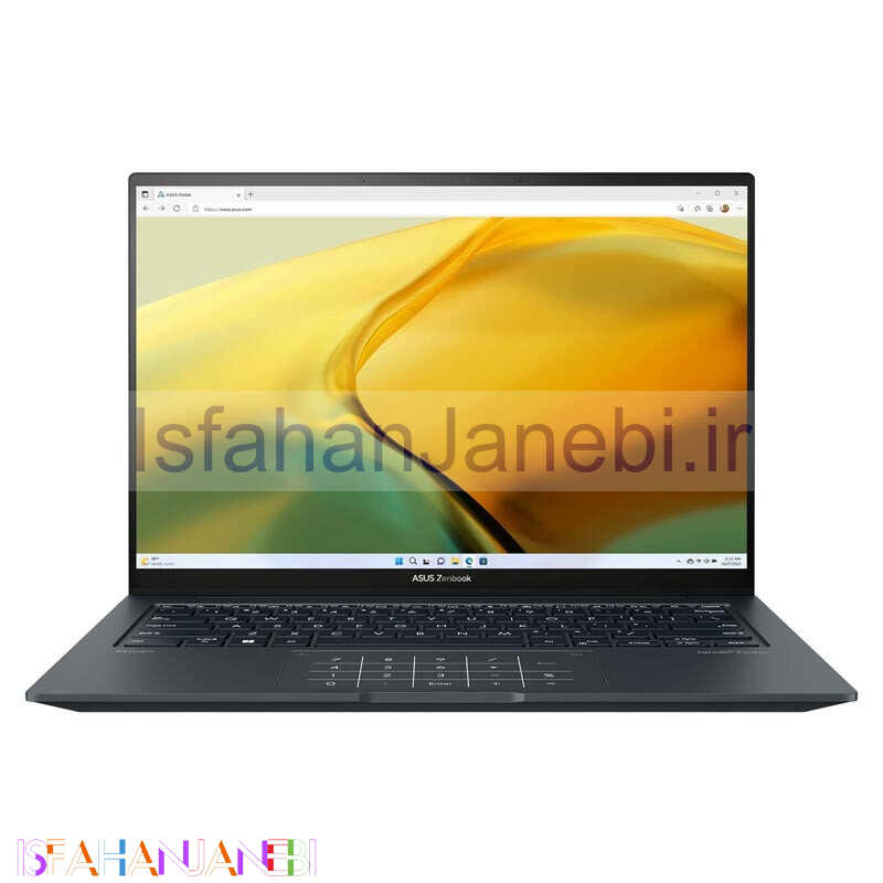 اصفهان جانبی-لپ تاپ Asus ZenBook 14X Q410VA Core i5 (13500H) 8GB 512GB SSD Intel 14.5" 2.8K