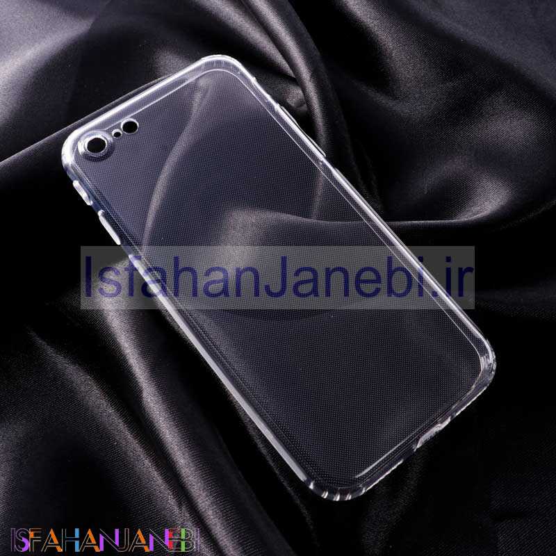 اصفهان جانبی-قاب ژله ای ساده بی رنگ محافظ لنزدار iPhone 7 / 8 / SE 2020