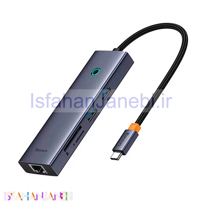 اصفهان جانبی-هاب 7 پورت Type-C باسئوس UltraJoy Series B00052805813