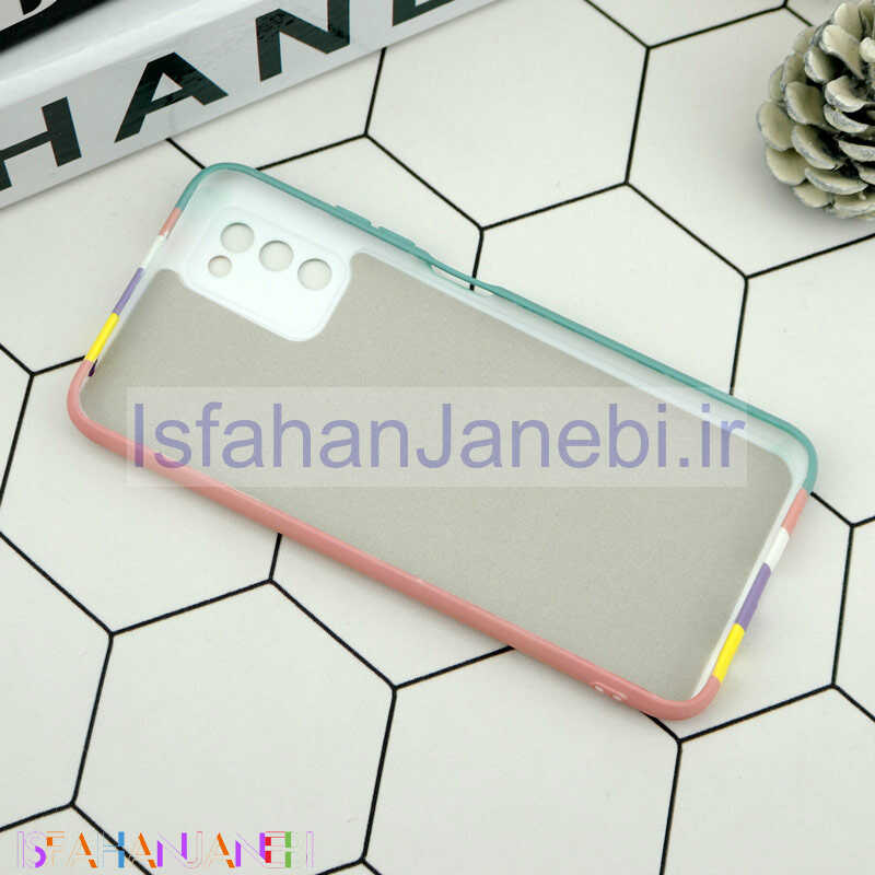 اصفهان جانبی-قاب محافظ لنزدار سیلیکونی رنگین کمانی Highcopy سامسونگ A03s