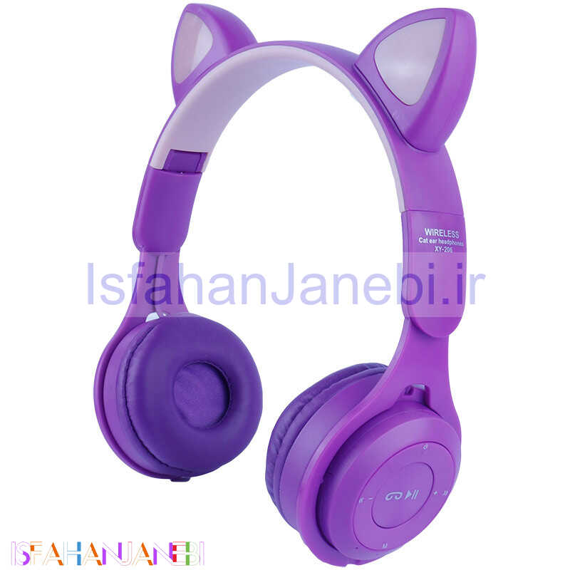 اصفهان جانبی-هدفون بلوتوثی رم خور Cat Ear XY-206