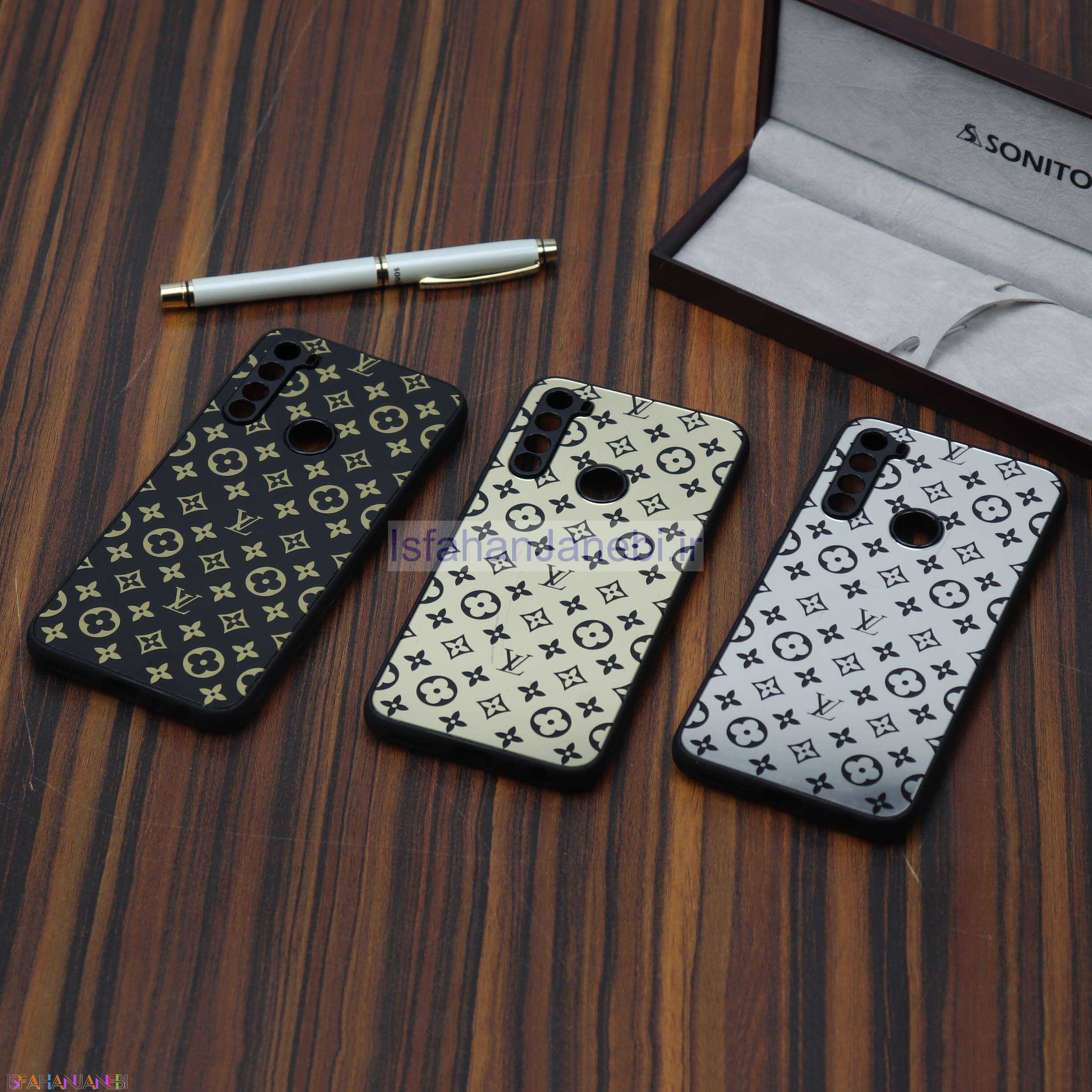 اصفهان جانبی-قاب اکرولیک LV محافظ لنز دار شیائومی Xiaomi Redmi Note 8