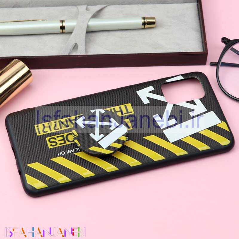 اصفهان جانبی-قاب فانتزی برجسته + پاپ سوکت کد16 سامسونگ A31