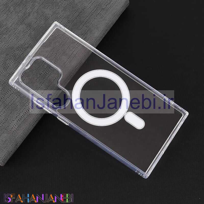 اصفهان جانبی-قاب مگ سیف شفاف اصلی Vip Max سامسونگ Galaxy S23 Ultra