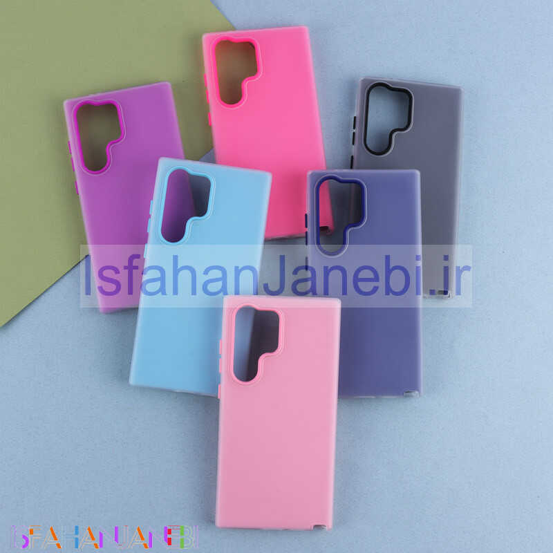 اصفهان جانبی-قاب پاستیلی مات دو تکه Samsung Galaxy S24 Ultra