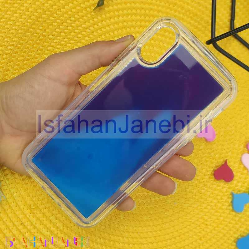 اصفهان جانبی-قاب آکواریومی شب رنگ iPhone XS کد4
