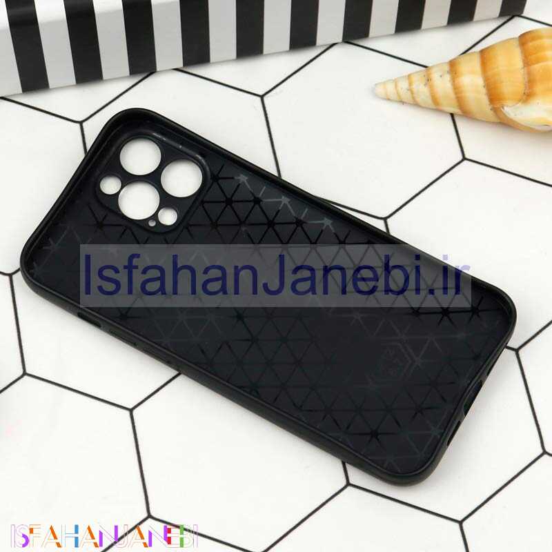 اصفهان جانبی-قاب محافظ لنزدار چرمی BURBERRY آیفون iPhone 12 Pro Max
