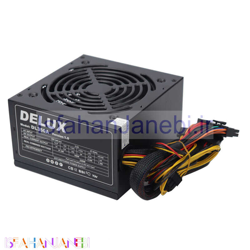اصفهان جانبی-پاور Delux DL350A + کابل برق
