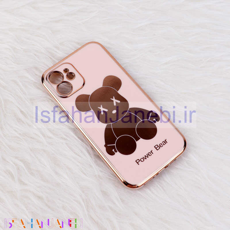 اصفهان جانبی-قاب My Case Power Bear محافظ لنزدار iPhone 12