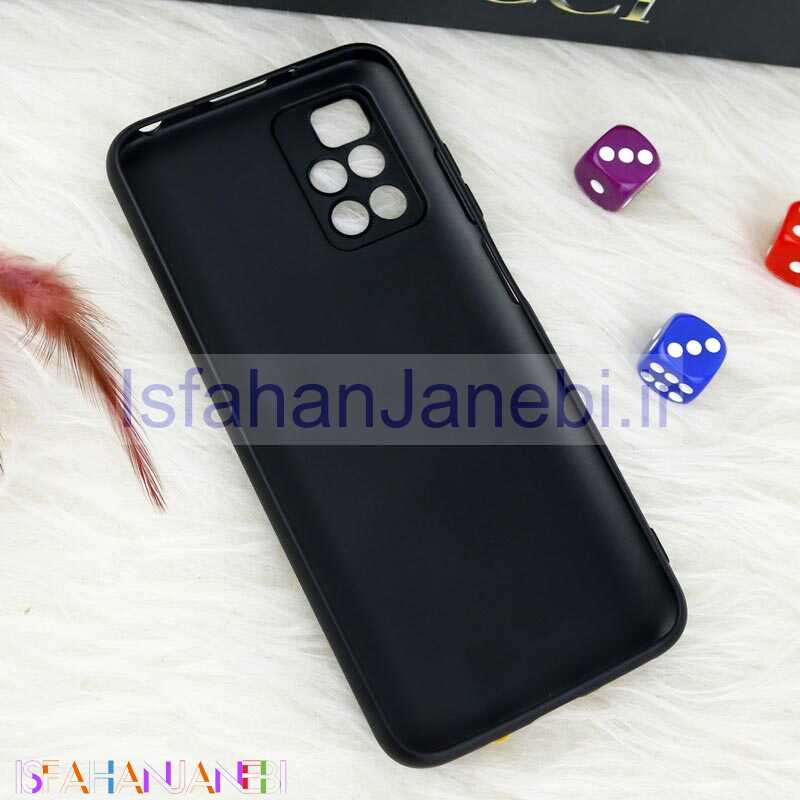 اصفهان جانبی-قاب سیلیکونی اردک مشکی محافظ لنزدار Xiaomi Redmi 10