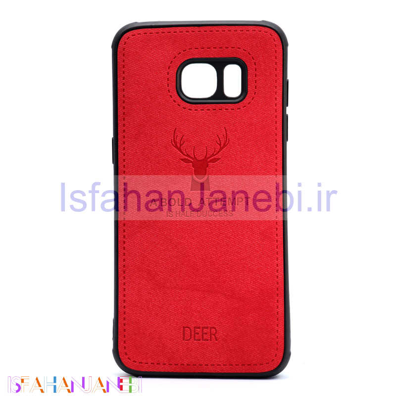 اصفهان جانبی-قاب چرمی طرح گوزن Samsung S7 Edge