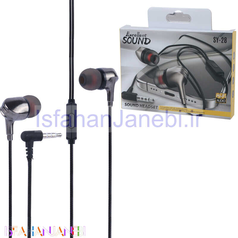 اصفهان جانبی-هندزفری سیمی SY-28