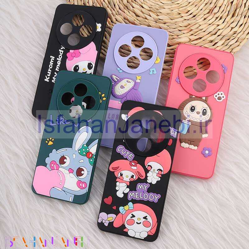 اصفهان جانبی-قاب شیائومی Redmi A4 عروسکی برجسته محافظ لنزدار