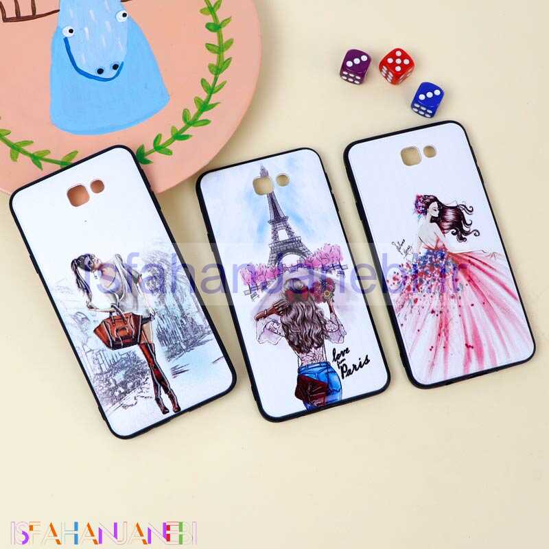 اصفهان جانبی-قاب فانتزی برجسته دخترانه سامسونگ J7 Prime سری 10