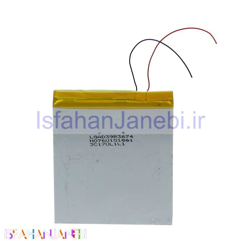 اصفهان جانبی-باتری لیتیوم 2500mAh 3*74*85mm 393674