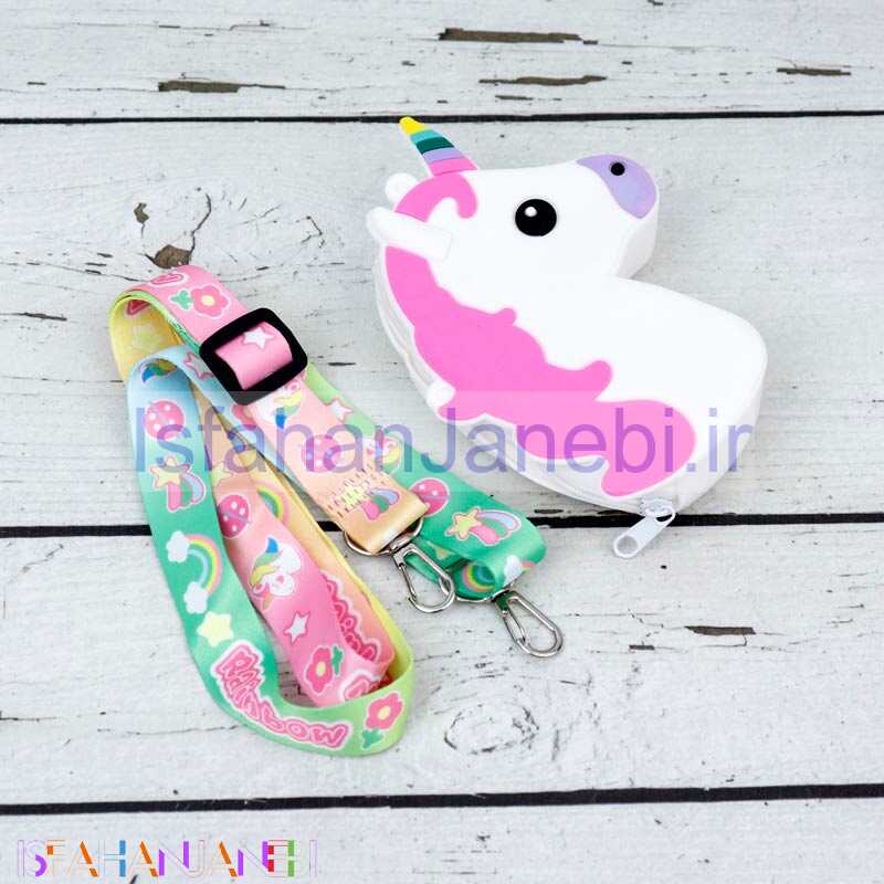 اصفهان جانبی-کیف هندزفری سیلیکونی طرح یونیکورن