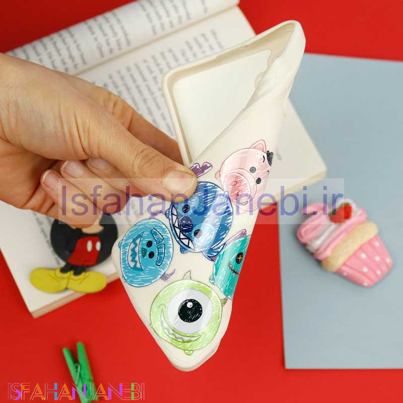 اصفهان جانبی-قاب سیلیکونی سفید محافظ لنزدار طرح دیزنی پسرانه Samsung Galaxy A32 4G