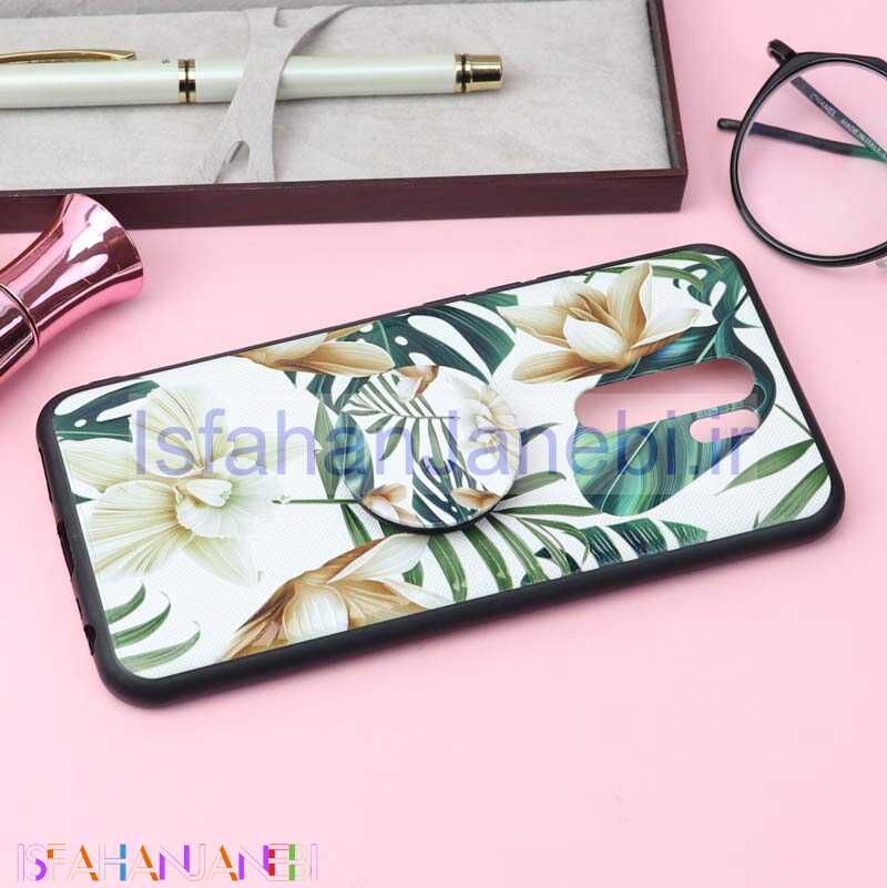 اصفهان جانبی-قاب فانتزی برجسته + پاپ سوکت کد6 شیائومی Redmi 9