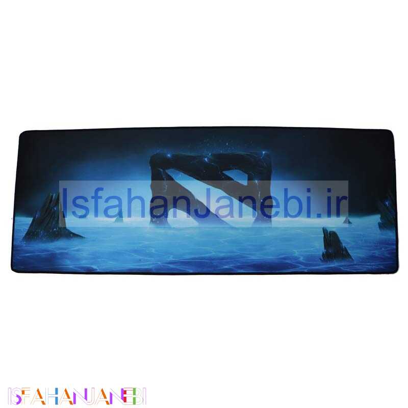 اصفهان جانبی-پد موس گیمینگ Dota 2 30*78cm آبی