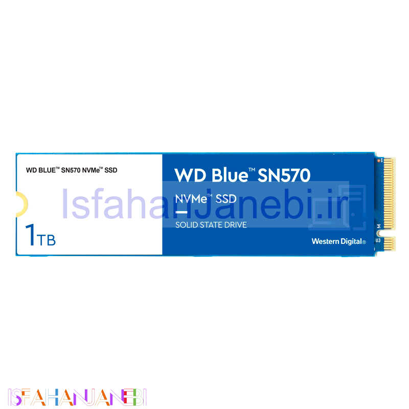اصفهان جانبی-حافظه SSD وسترن دیجیتال Western Digital Blue SN570 1TB M.2