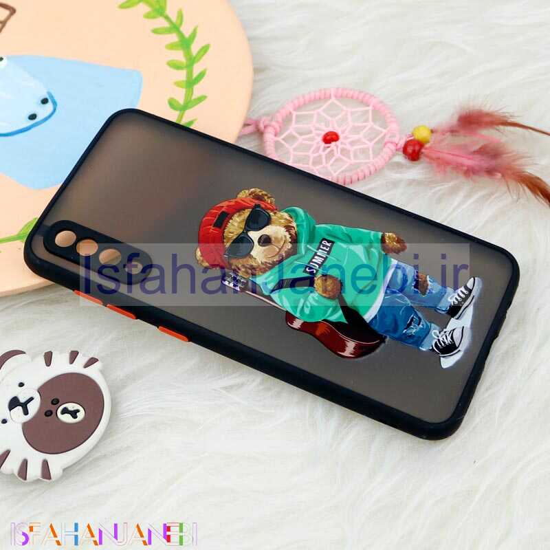 اصفهان جانبی-قاب PC مات محافظ لنزدار طرحدار Samsung Galaxy A30s / A50s