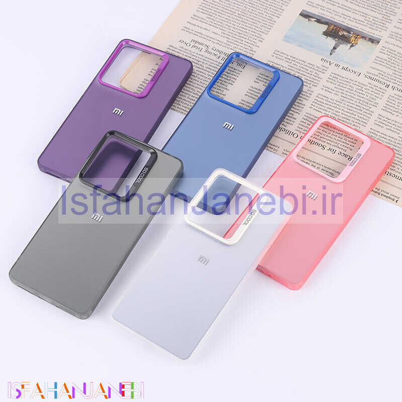 اصفهان جانبی-قاب PC So Cool شیائومی Redmi Note 13 Pro 4G پشت مات لوگودار