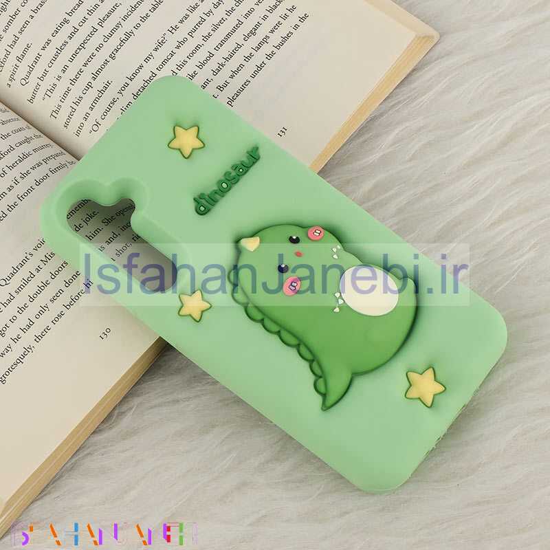 اصفهان جانبی-قاب سیلیکونی فیجت دار سامسونگ Galaxy A35 برجسته طرح Dinosaur