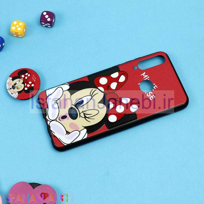 اصفهان جانبی-قاب فانتزی برجسته + پاپ سوکت طرح میکی موس هواوی Y6p سری D