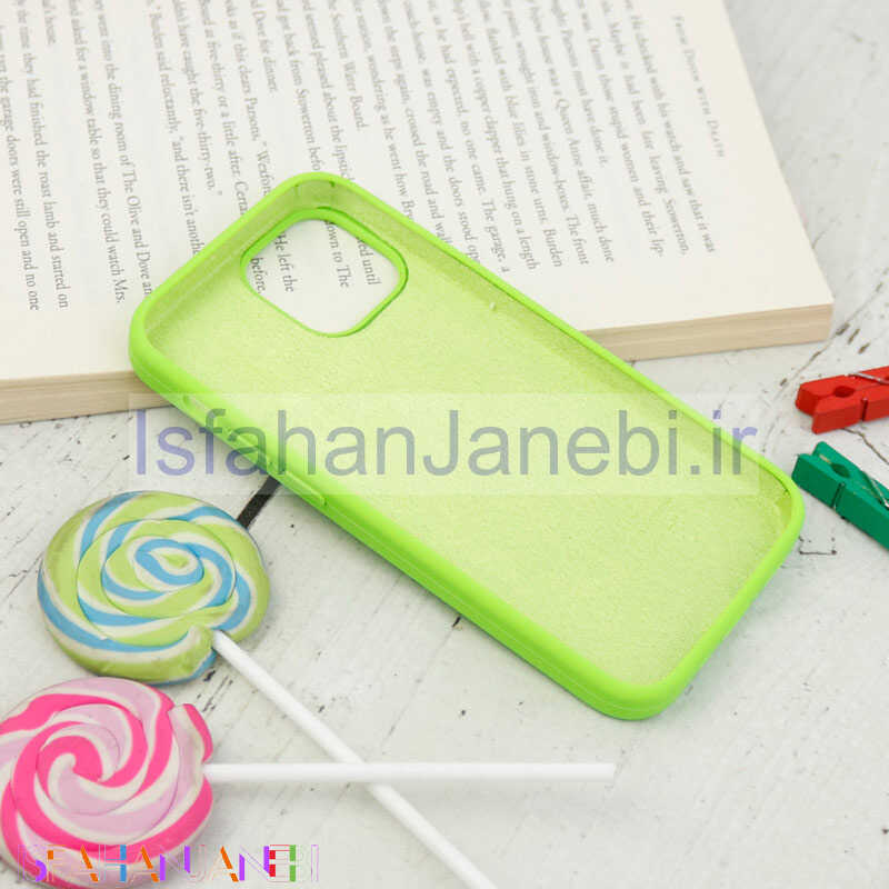 اصفهان جانبی-قاب سیلیکونی زیربسته iPhone 13 Mini