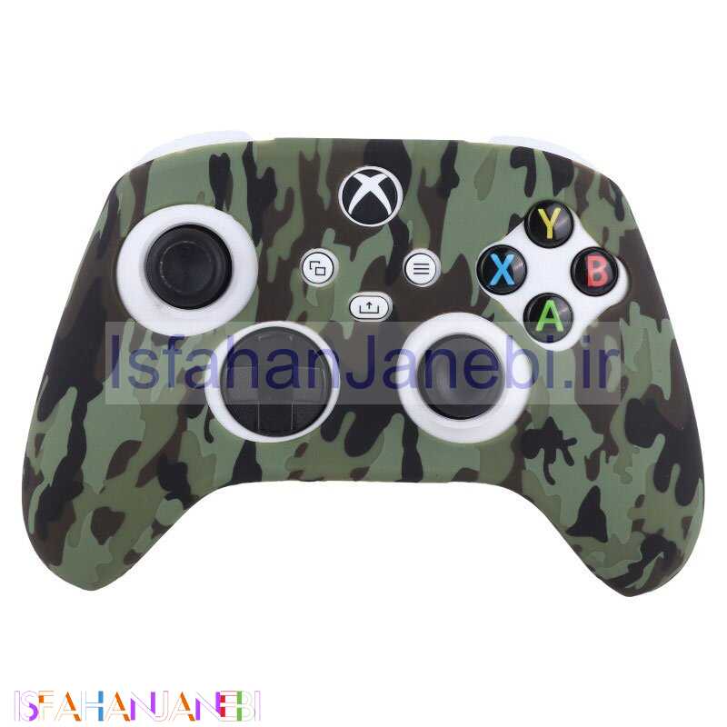 اصفهان جانبی-روکش دسته بازی Xbox X/S طرح چریکی سبز مشکی