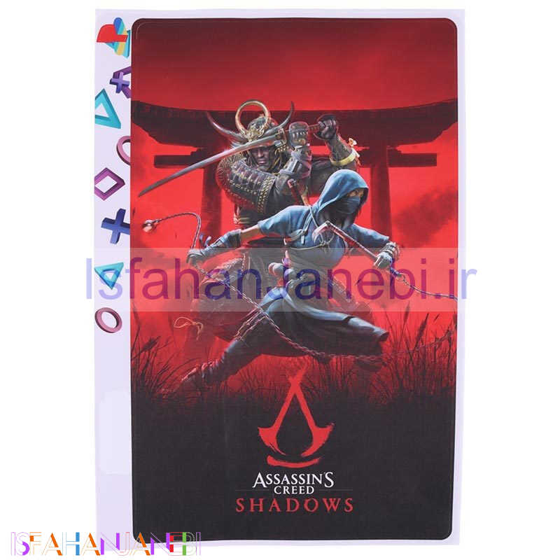 اصفهان جانبی-اسکین پلی استیشن 5 اسلیم دیجیتال طرح Assassin's Creed Shadows