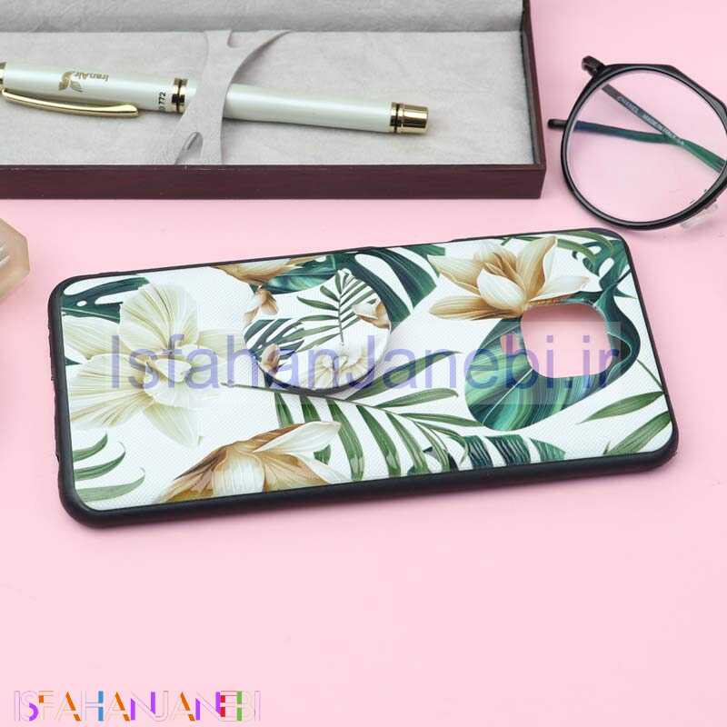 اصفهان جانبی-قاب فانتزی برجسته + پاپ سوکت کد6 شیائومی Redmi Note 9s / Note 9 pro