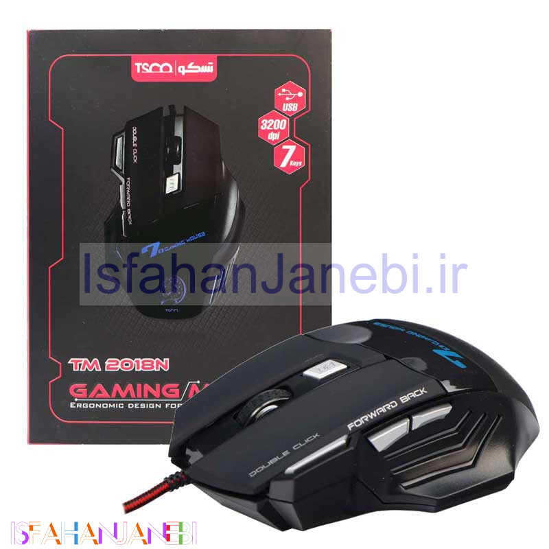 اصفهان جانبی-موس گیمینگ تسکو Tsco TM-2018N