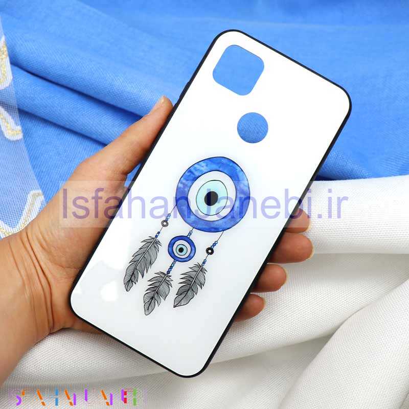 اصفهان جانبی-قاب پشت گلسی طرح چشم و نظر Xiaomi Redmi 9C