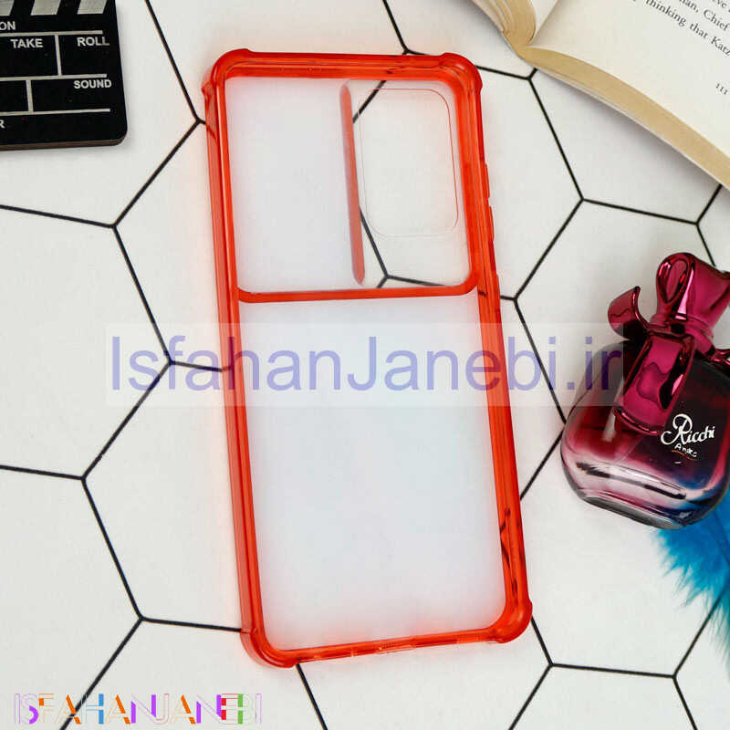 اصفهان جانبی-قاب طرحدار محافظ لنزدار کشویی ایربگ دار Samsung Galaxy A52 / A52s