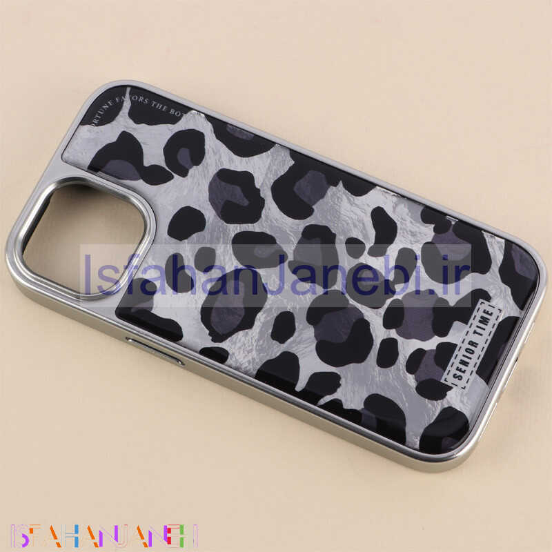 اصفهان جانبی-قاب پلنگی براق آیفون iPhone 15