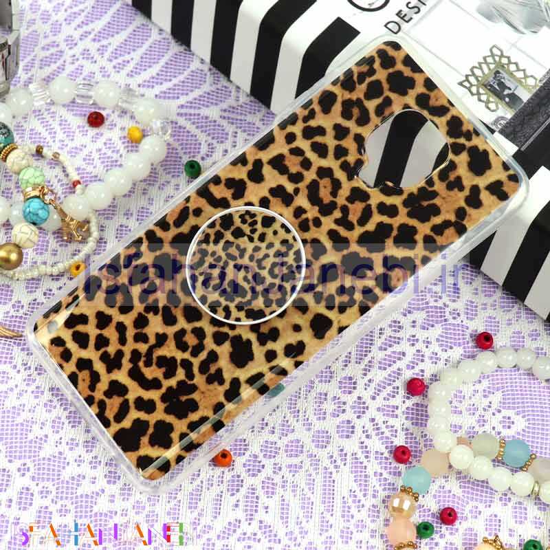 اصفهان جانبی-قاب سوپر IMD دور شفاف پاپ سوکت دار Xiaomi Redmi Note 9S پلنگی