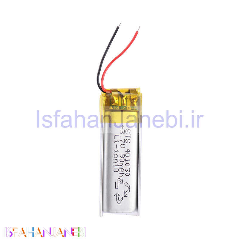 اصفهان جانبی-باتری لیتیوم 90mAh 30*10*2mm 401030