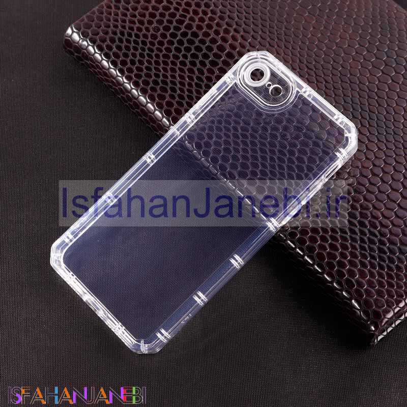 اصفهان جانبی-قاب ژله ای بی رنگ محافظ لنزدار iPhone 7 / 8 / SE 2020