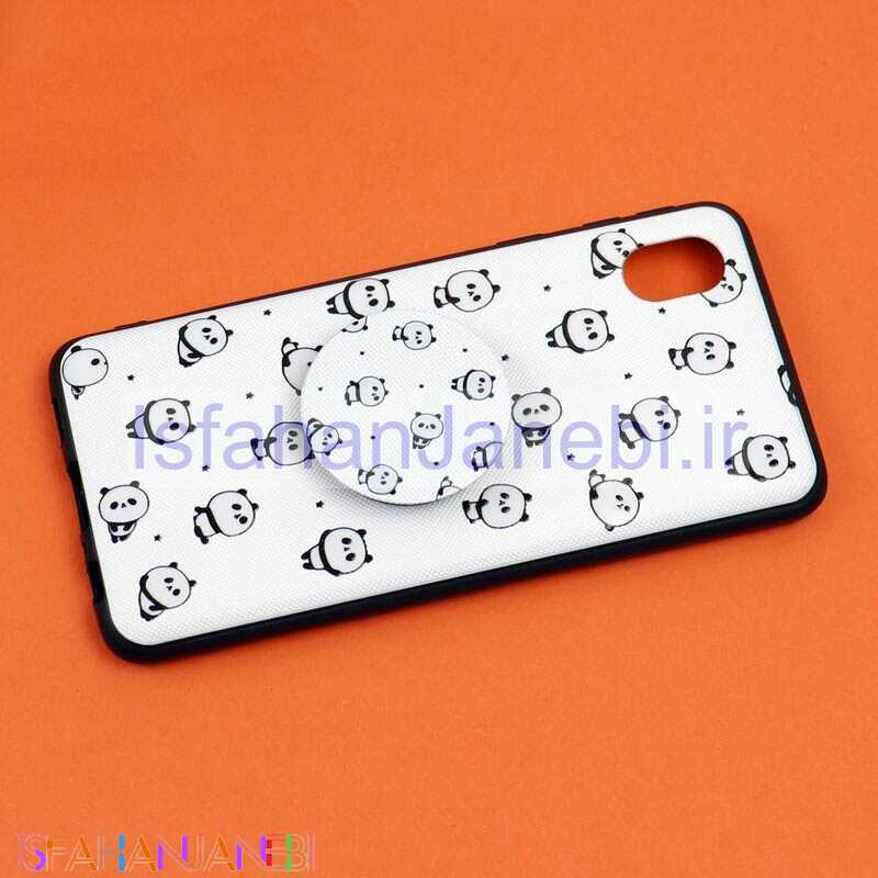 اصفهان جانبی-قاب فانتزی برجسته + پاپ سوکت طرح پاندا سامسونگ A01 Core سری D