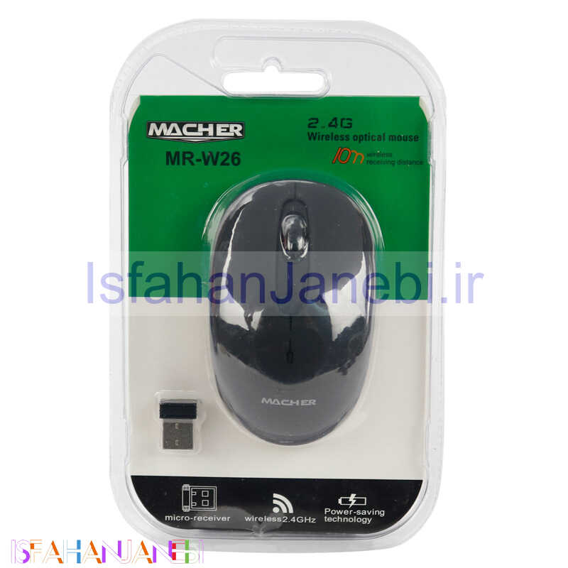 اصفهان جانبی-موس بی سیم Macher MR-W26