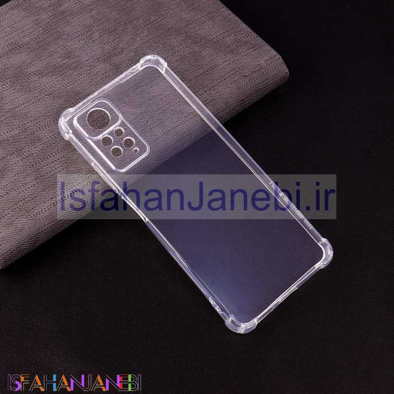 اصفهان جانبی-قاب ژله ای ضربه گیر بی رنگ محافظ لنزدار Xiaomi Redmi Note 11 Pro سری D