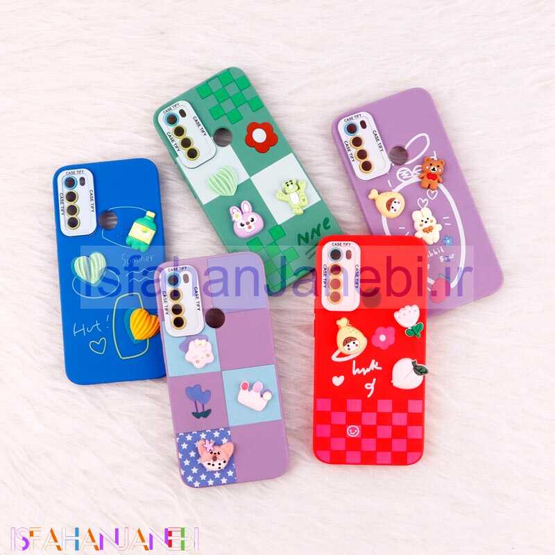 اصفهان جانبی-قاب عروسکی برجسته Pro Camera محافظ لنزدار Xiaomi Redmi Note 8