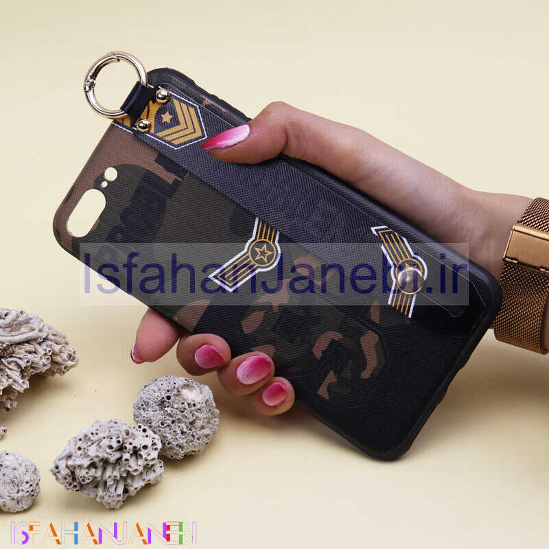 اصفهان جانبی-قاب طرحدار هولدر دستی کد9 آیفون iPhone 7 Plus / 8 Plus