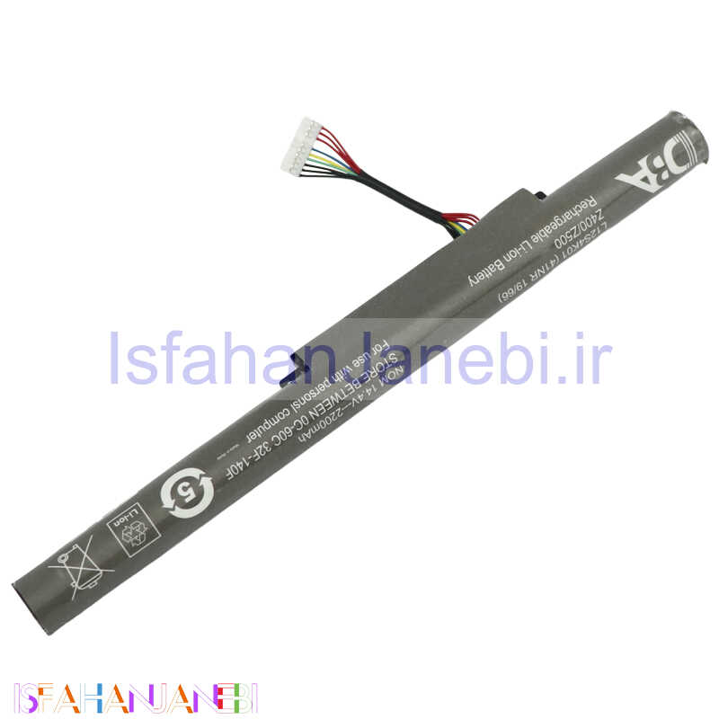 اصفهان جانبی-باتری لپ تاپ لنوو DBA 7014 Lenovo Z400/Z500 4Cell