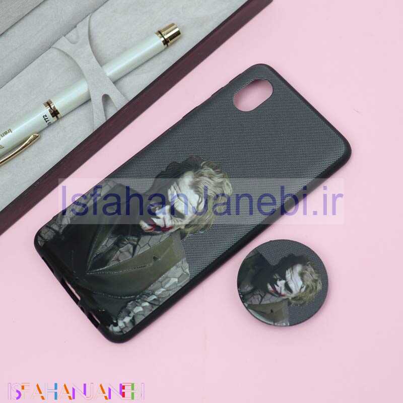 اصفهان جانبی-قاب فانتزی برجسته + پاپ سوکت کد15 سامسونگ A01 Core