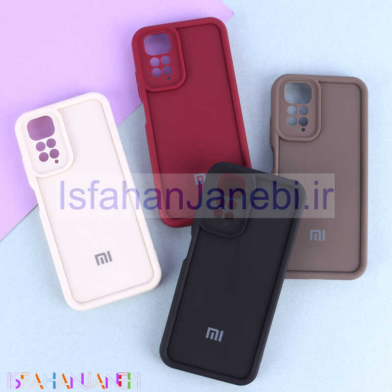 اصفهان جانبی-قاب سولید شیائومی Redmi Note 11 / 11S محافظ لنزدار