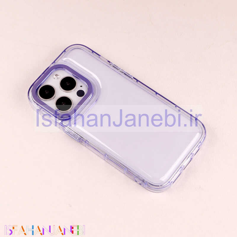 اصفهان جانبی-قاب متال ژله ای iPhone 14 Pro