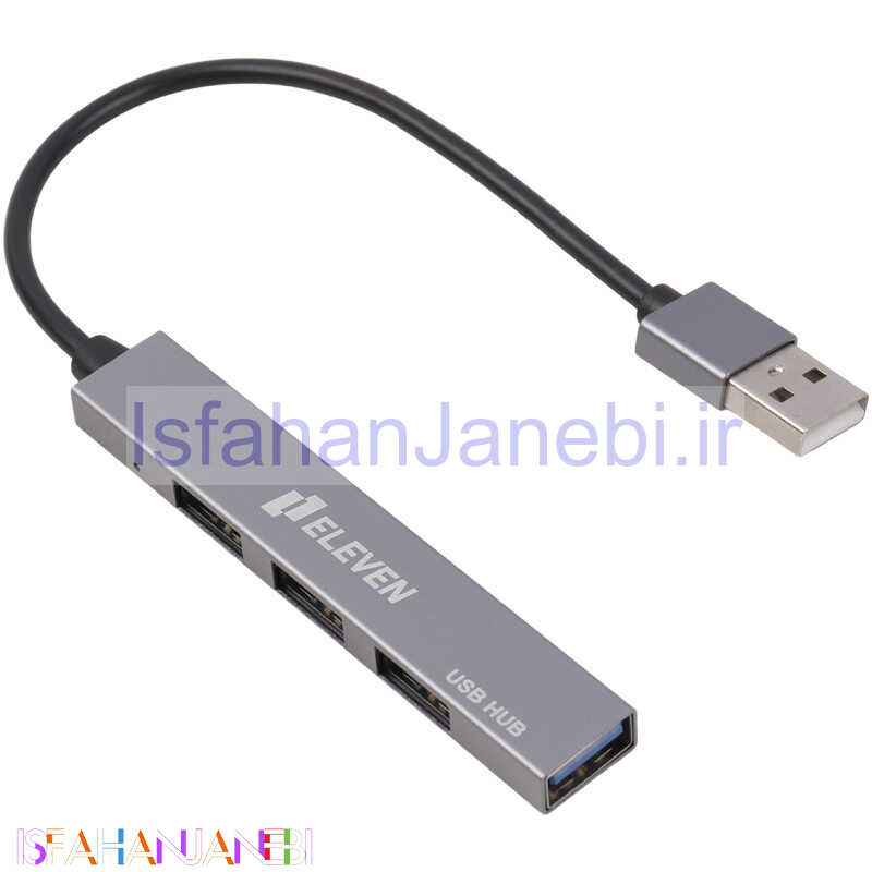 اصفهان جانبی-هاب 4 پورت USB2.0 الون H202