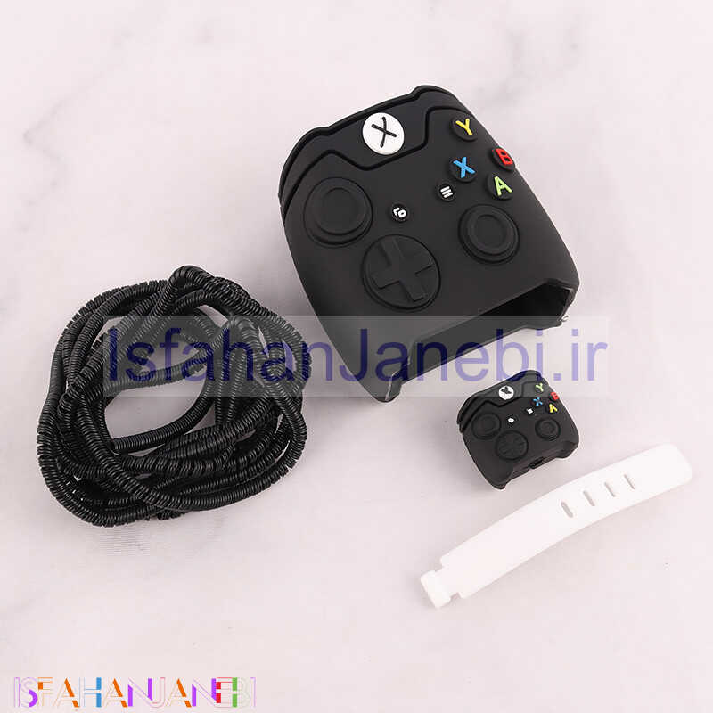 اصفهان جانبی-ست محافظ کابل و کلگی شارژر شیائومی 33 وات طرح گیم